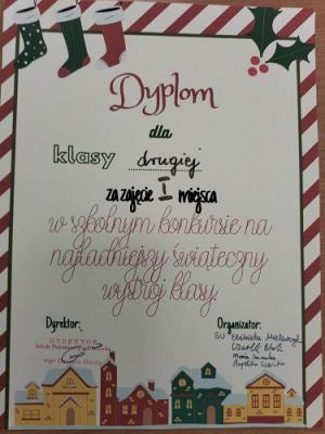 Grafika #43: Czar Bożego Narodzenia w kl. 2