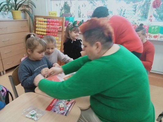 Grafika #38: Zajęcia otwarte dla rodziców w klasie 1