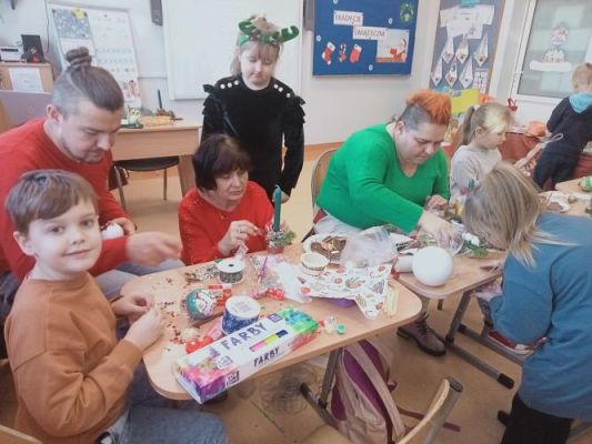 Grafika #58: Zajęcia otwarte dla rodziców w klasie 1