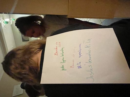 Grafika #6: Noc w szkole - impreza integracyjna klas 6 i 7.