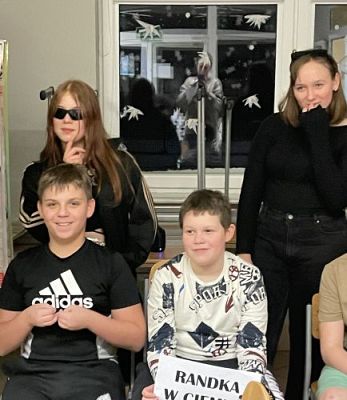 Grafika #17: Noc w szkole - impreza integracyjna klas 6 i 7.