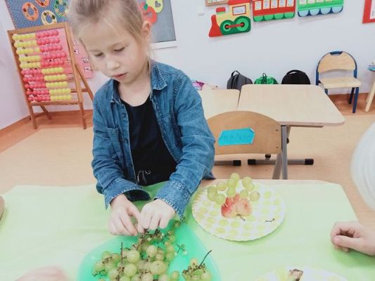 Grafika #14: Zdrowo jem, więcej wiem- projekt edukacyjny kl. 1