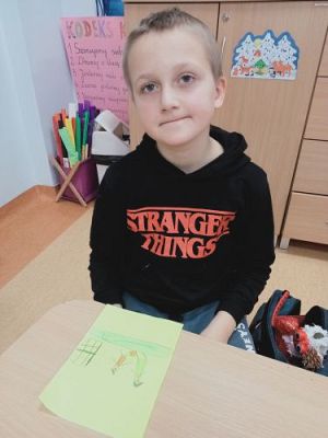 Grafika #48: Zdrowo jem, więcej wiem- projekt edukacyjny kl. 1