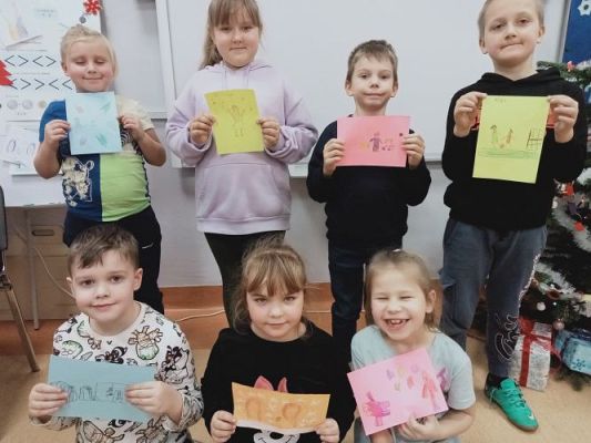 Grafika #54: Zdrowo jem, więcej wiem- projekt edukacyjny kl. 1
