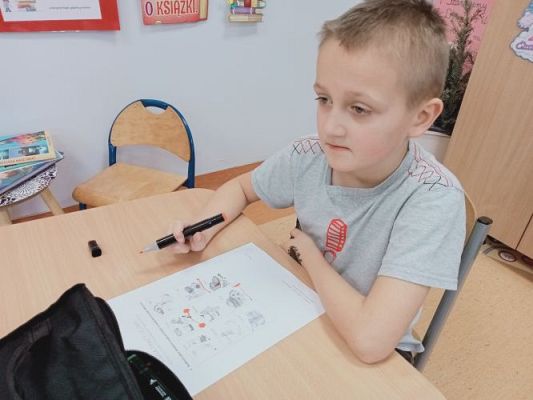 Grafika #61: Zdrowo jem, więcej wiem- projekt edukacyjny kl. 1