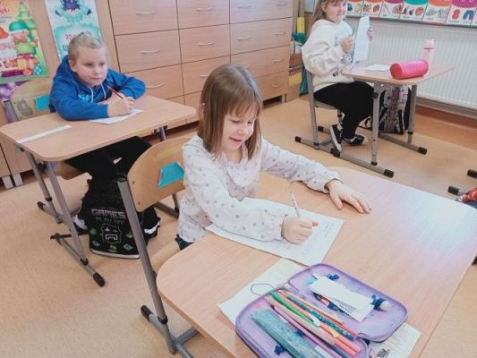 Grafika #67: Zdrowo jem, więcej wiem- projekt edukacyjny kl. 1