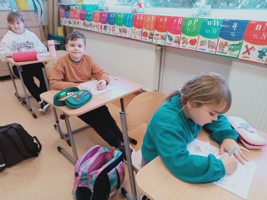 Grafika #68: Zdrowo jem, więcej wiem- projekt edukacyjny kl. 1