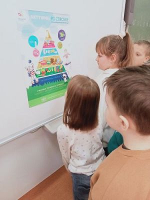 Grafika #71: Zdrowo jem, więcej wiem- projekt edukacyjny kl. 1