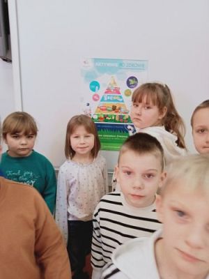 Grafika #74: Zdrowo jem, więcej wiem- projekt edukacyjny kl. 1
