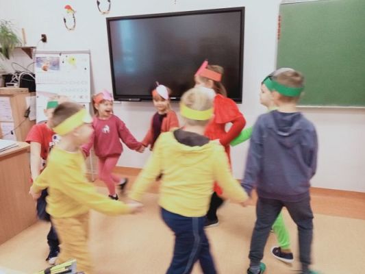 Grafika #83: Zdrowo jem, więcej wiem- projekt edukacyjny kl. 1