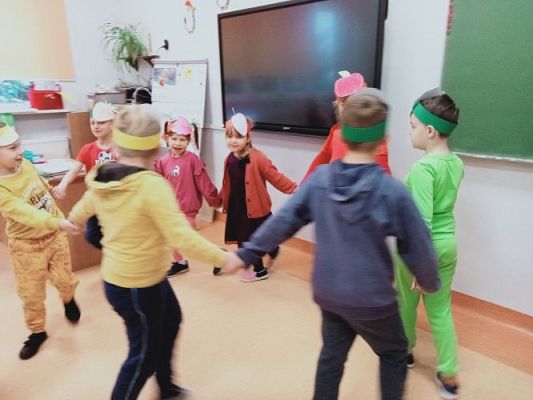 Grafika #84: Zdrowo jem, więcej wiem- projekt edukacyjny kl. 1