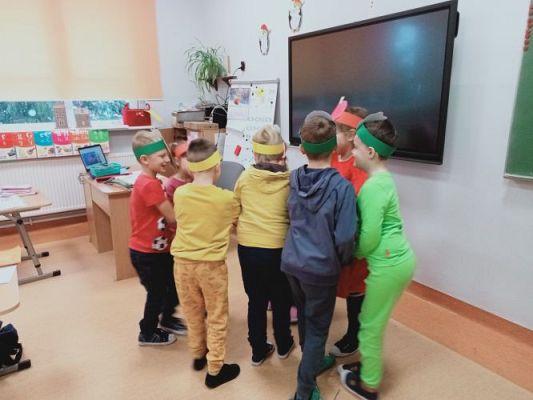 Grafika #85: Zdrowo jem, więcej wiem- projekt edukacyjny kl. 1