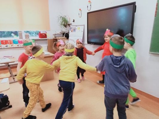 Grafika #86: Zdrowo jem, więcej wiem- projekt edukacyjny kl. 1