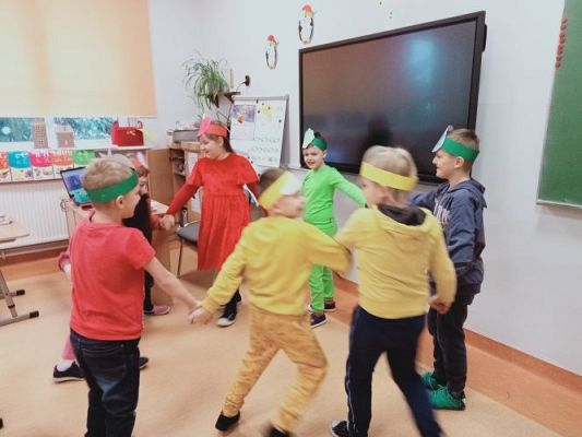 Grafika #87: Zdrowo jem, więcej wiem- projekt edukacyjny kl. 1