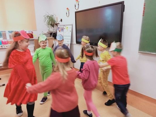 Grafika #88: Zdrowo jem, więcej wiem- projekt edukacyjny kl. 1