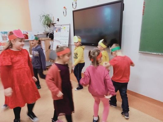 Grafika #90: Zdrowo jem, więcej wiem- projekt edukacyjny kl. 1