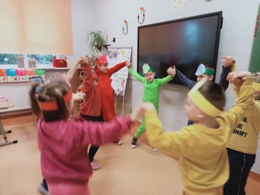 Grafika #93: Zdrowo jem, więcej wiem- projekt edukacyjny kl. 1