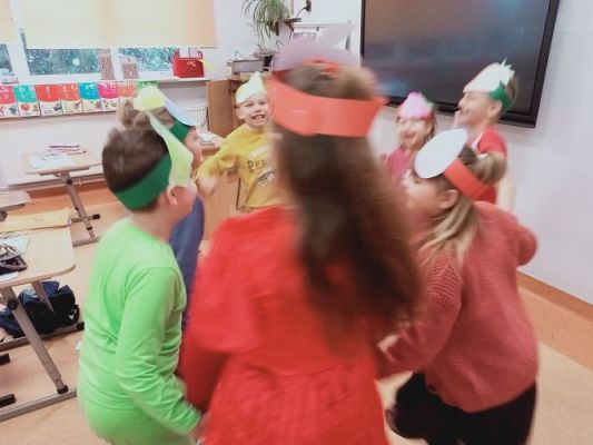 Grafika #94: Zdrowo jem, więcej wiem- projekt edukacyjny kl. 1