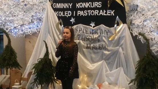Grafika #1: Gminny Konkurs Kolęd i Pastorałek