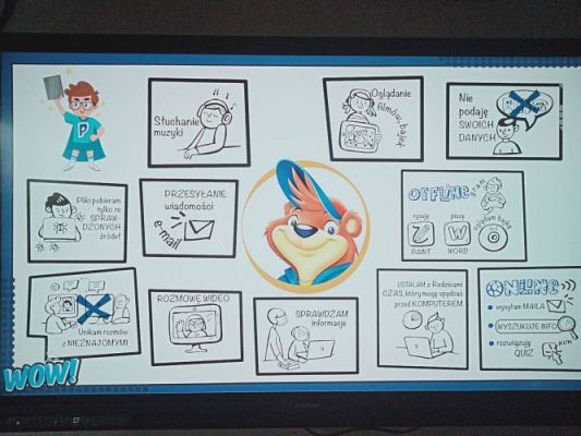 Grafika #3: Akademia Bezpiecznego Puchatka. Edycja IV- kl. I