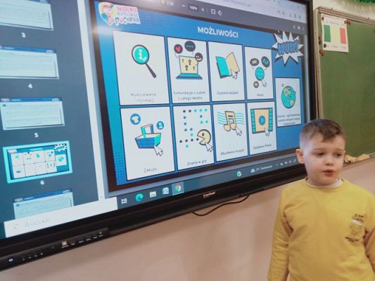 Grafika #5: Akademia Bezpiecznego Puchatka. Edycja IV- kl. I