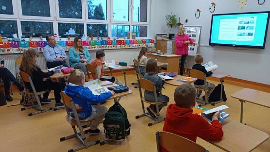 Grafika #3: Zajęcia otwarte dla nauczycieli w klasie 1