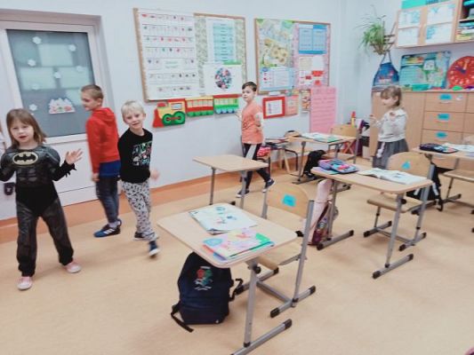 Grafika #7: Zajęcia otwarte dla nauczycieli w klasie 1