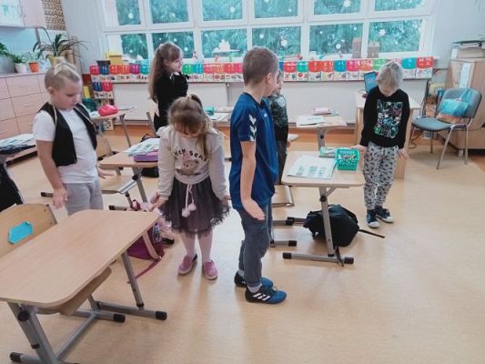 Grafika #10: Zajęcia otwarte dla nauczycieli w klasie 1