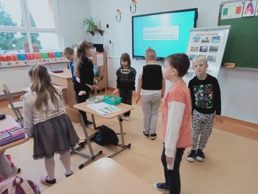 Grafika #13: Zajęcia otwarte dla nauczycieli w klasie 1