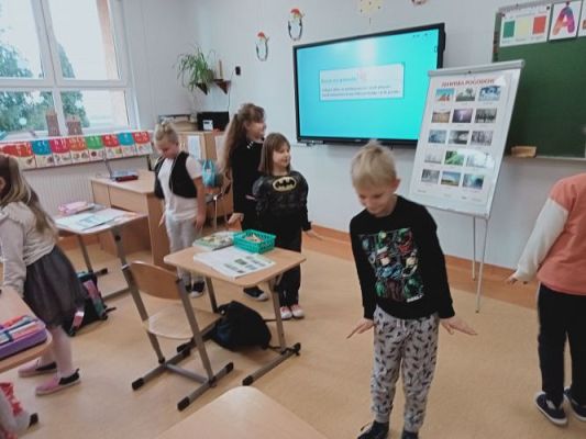 Grafika #16: Zajęcia otwarte dla nauczycieli w klasie 1