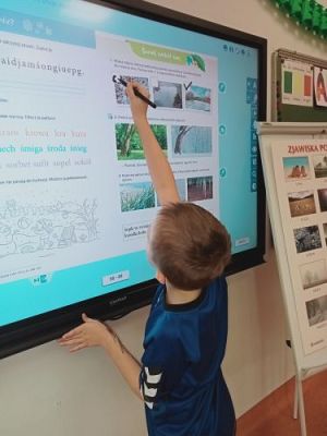 Grafika #26: Zajęcia otwarte dla nauczycieli w klasie 1