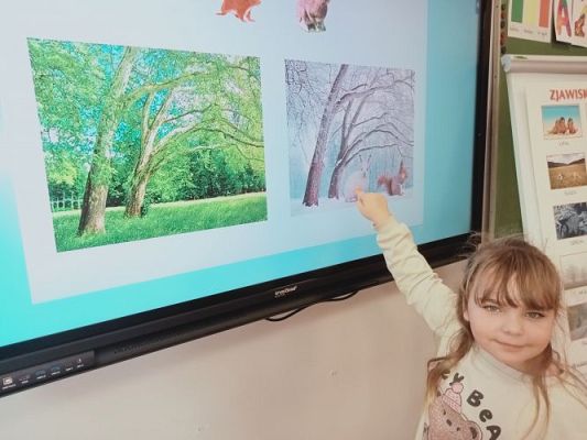 Grafika #27: Zajęcia otwarte dla nauczycieli w klasie 1