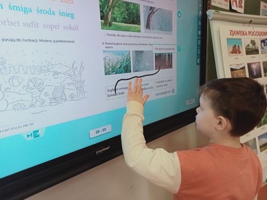 Grafika #29: Zajęcia otwarte dla nauczycieli w klasie 1