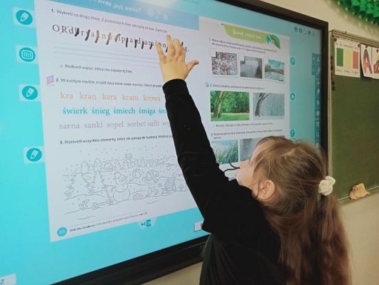 Grafika #36: Zajęcia otwarte dla nauczycieli w klasie 1