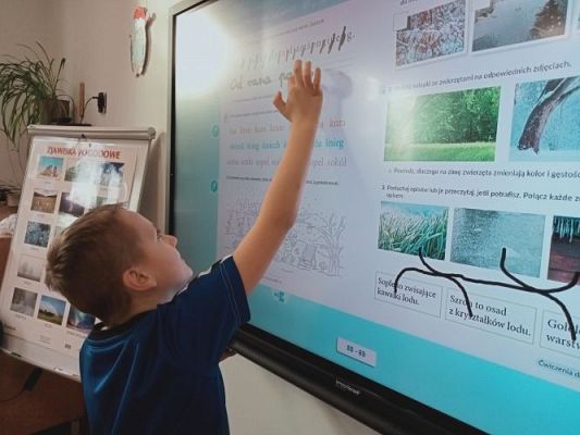 Grafika #38: Zajęcia otwarte dla nauczycieli w klasie 1