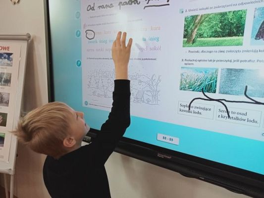 Grafika #39: Zajęcia otwarte dla nauczycieli w klasie 1