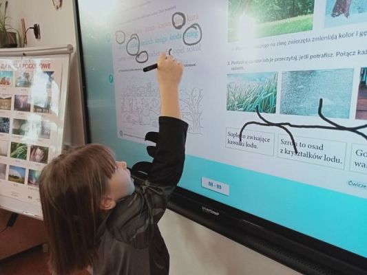 Grafika #42: Zajęcia otwarte dla nauczycieli w klasie 1