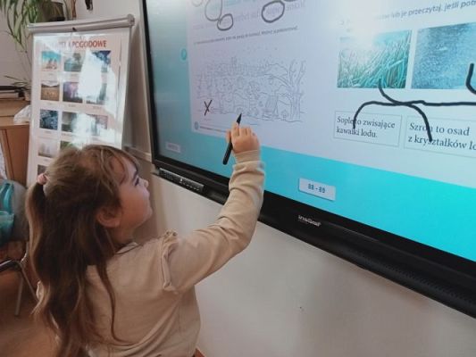 Grafika #43: Zajęcia otwarte dla nauczycieli w klasie 1