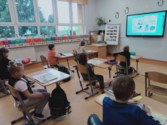 Grafika #46: Zajęcia otwarte dla nauczycieli w klasie 1