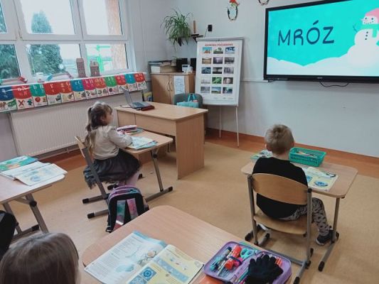 Grafika #48: Zajęcia otwarte dla nauczycieli w klasie 1