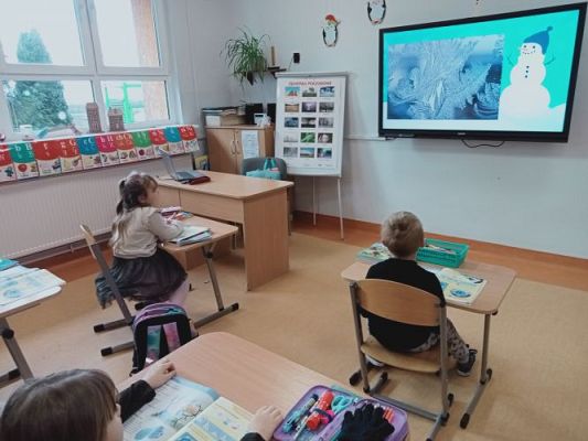 Grafika #49: Zajęcia otwarte dla nauczycieli w klasie 1