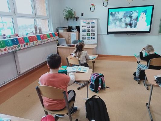 Grafika #50: Zajęcia otwarte dla nauczycieli w klasie 1