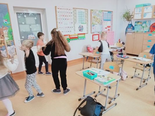 Grafika #52: Zajęcia otwarte dla nauczycieli w klasie 1