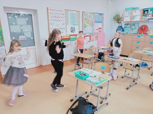 Grafika #53: Zajęcia otwarte dla nauczycieli w klasie 1