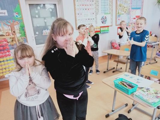 Grafika #56: Zajęcia otwarte dla nauczycieli w klasie 1