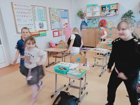 Grafika #57: Zajęcia otwarte dla nauczycieli w klasie 1