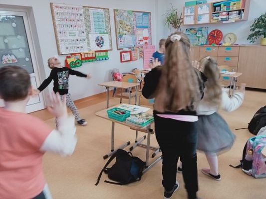 Grafika #59: Zajęcia otwarte dla nauczycieli w klasie 1