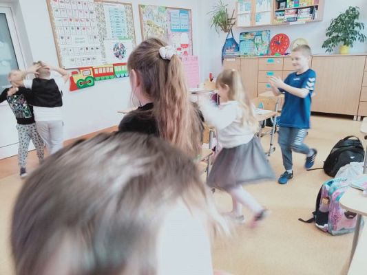 Grafika #61: Zajęcia otwarte dla nauczycieli w klasie 1