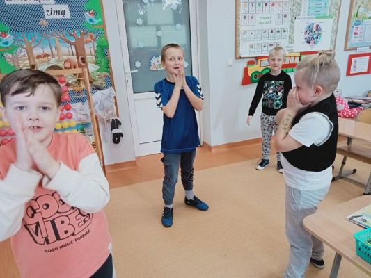 Grafika #64: Zajęcia otwarte dla nauczycieli w klasie 1