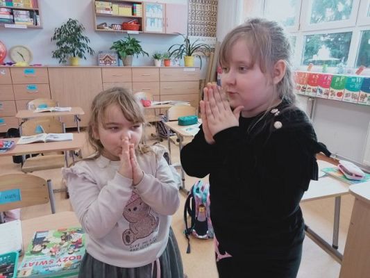 Grafika #65: Zajęcia otwarte dla nauczycieli w klasie 1